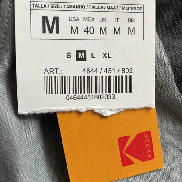 Kodak x Zara t-shirt. Never worn with tags. Size medium. Offers are welcome. - Picture 6 of 6